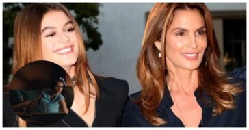 kaia Gerber channels Cindy crawford