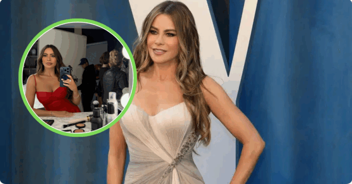 sofia Vergara red dress