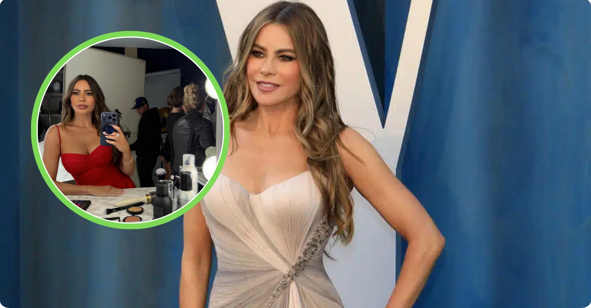 sofia Vergara red dress