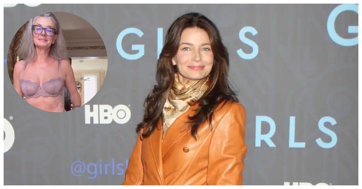 Paulina porizkova strips down