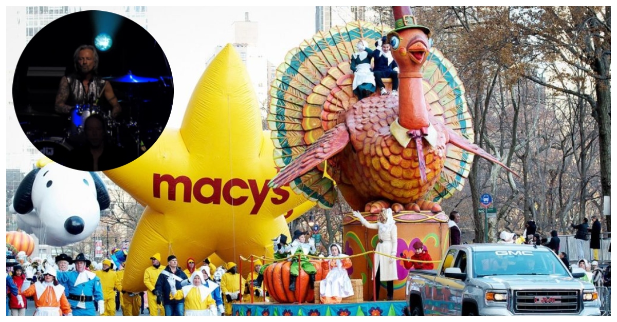 foreigner Macy's Thanksgiving parade