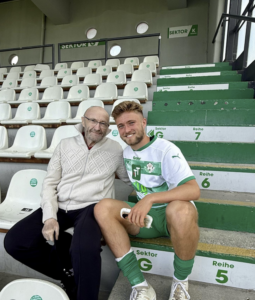 Phil Collins’ Son Poses With Music Legend Father For Photo At Football Match Amid Reported Worsening Health