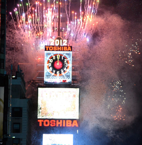 new year's eve ball drop