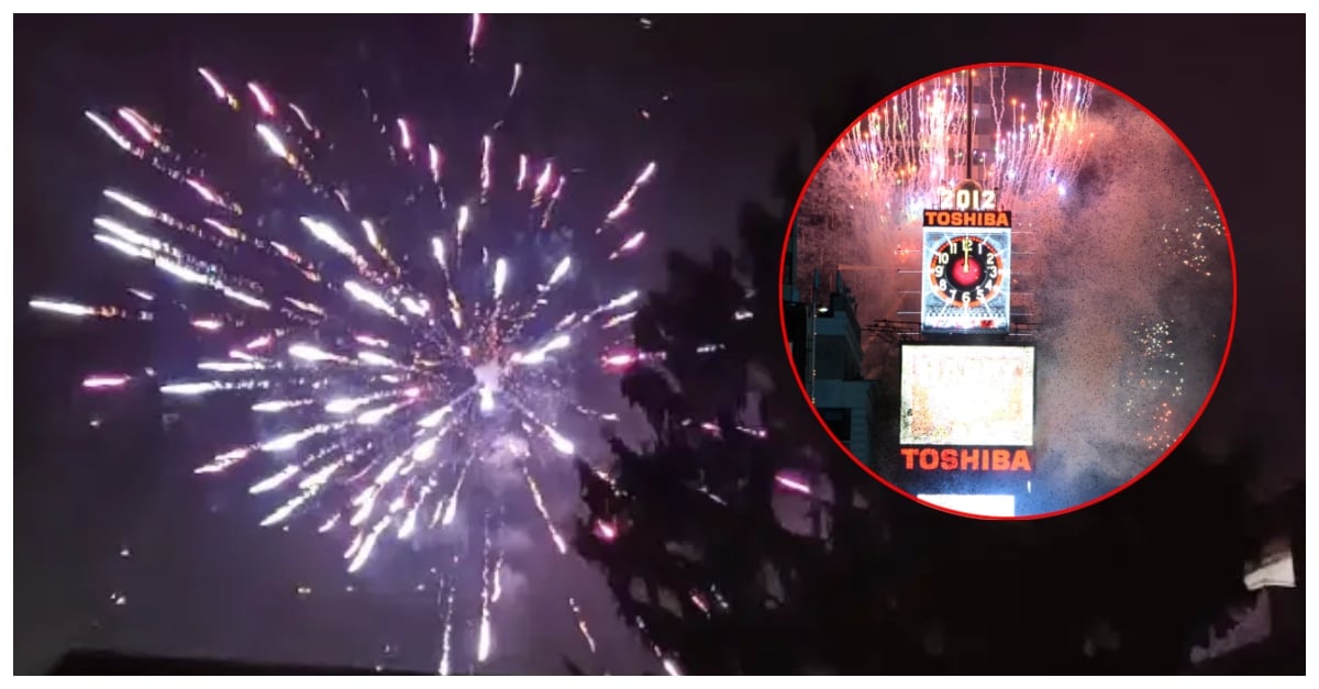 new years eve ball drops
