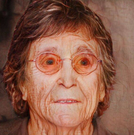 John Lennon AI portrait 