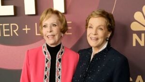 Carol Burnett and Julie Andrews
