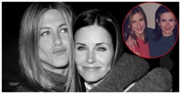 jennifer aniston courteney cox
