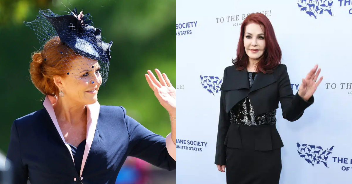 priscilla presley sarah ferguson
