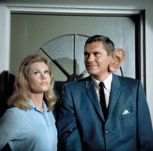 Elizabeth Montgomery and Dick York
