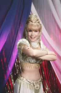 Barbara Eden recreated her iconic Jeannie pose today at 94 at a major event