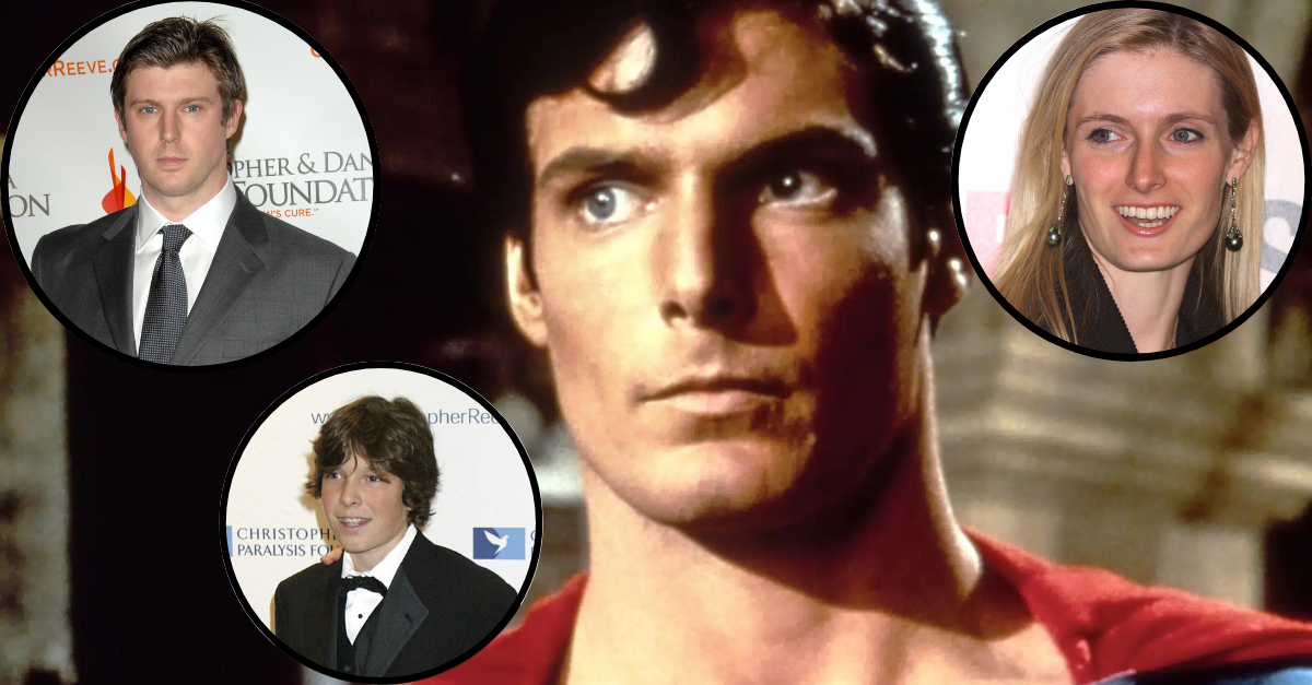 Christopher Reeve smiling