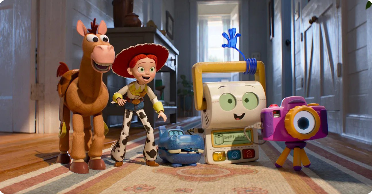 Woody, Jessie and friends in Toy Story 5