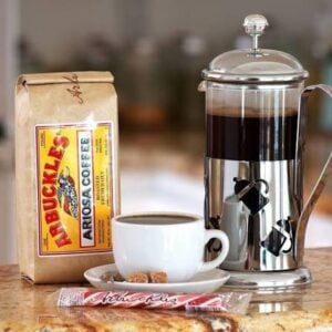 Bag of Arbuckles' coffee