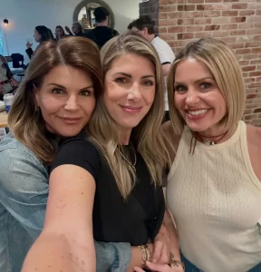 Lori Loughlin, Candace Cameron Bure, and Kelly Rizzo.