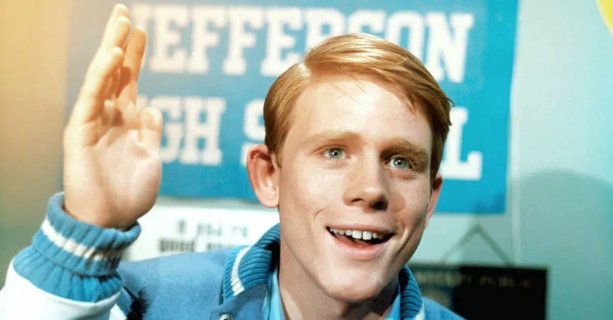 The cast of Happy Days
