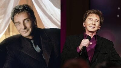 Barry Manilow then and now
