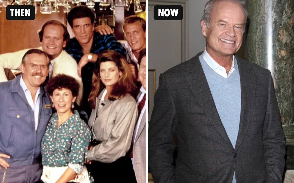 Kelsey Grammer then and now