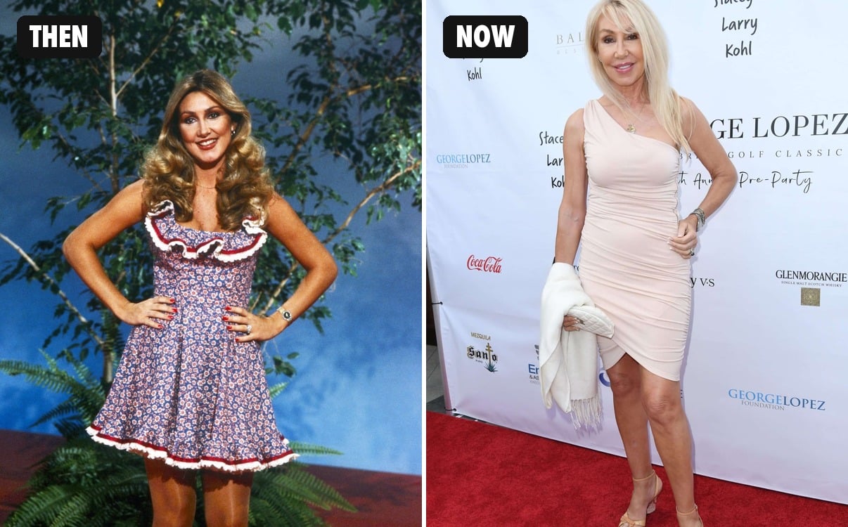 Linda Thompson then and now