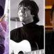 John Lennon of The Beatles in 1965, the year "Norwegian Wood" appeared on Rubber Soul