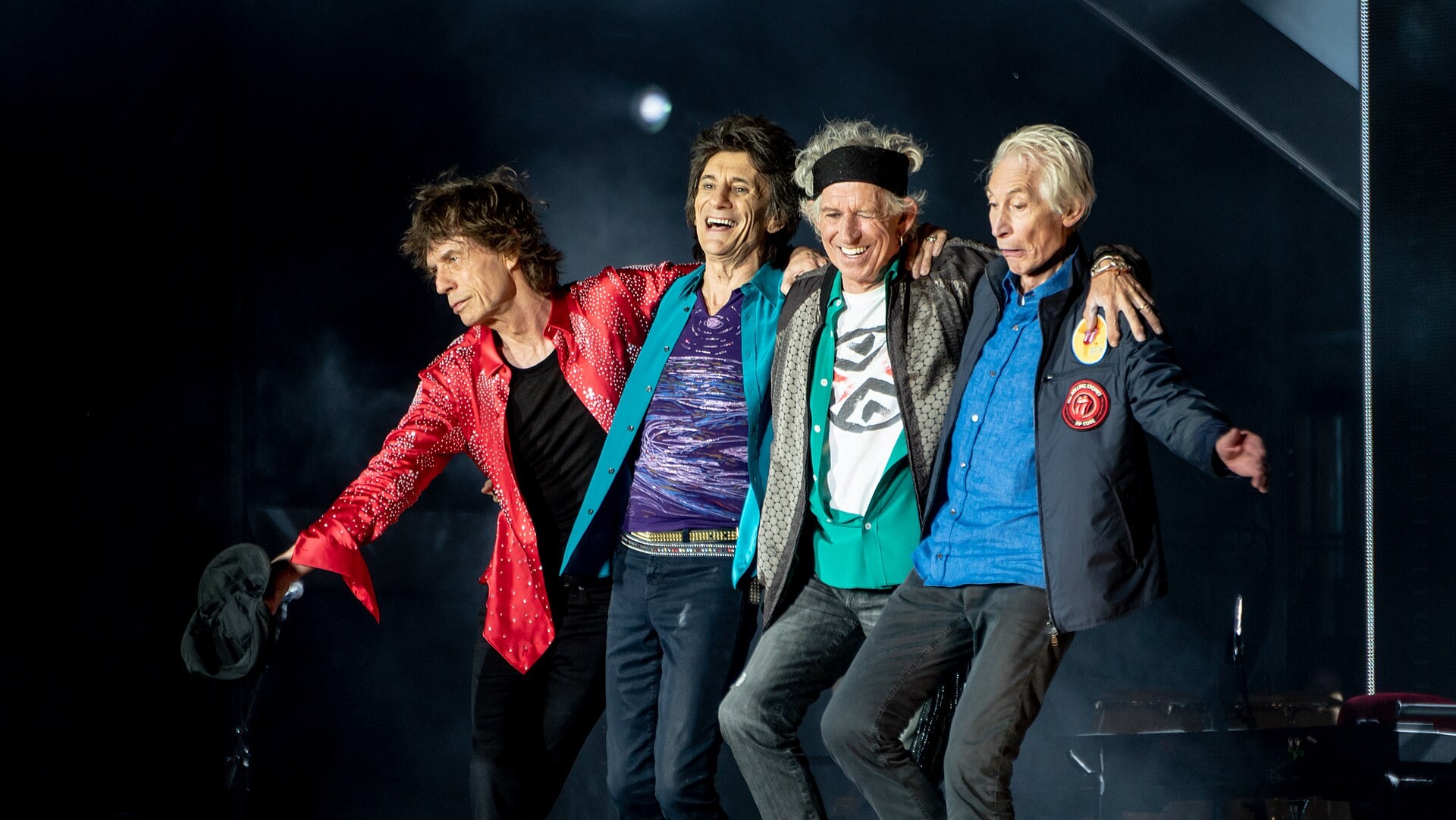 Rolling Stones bow post-show 22 May 2018 in London
